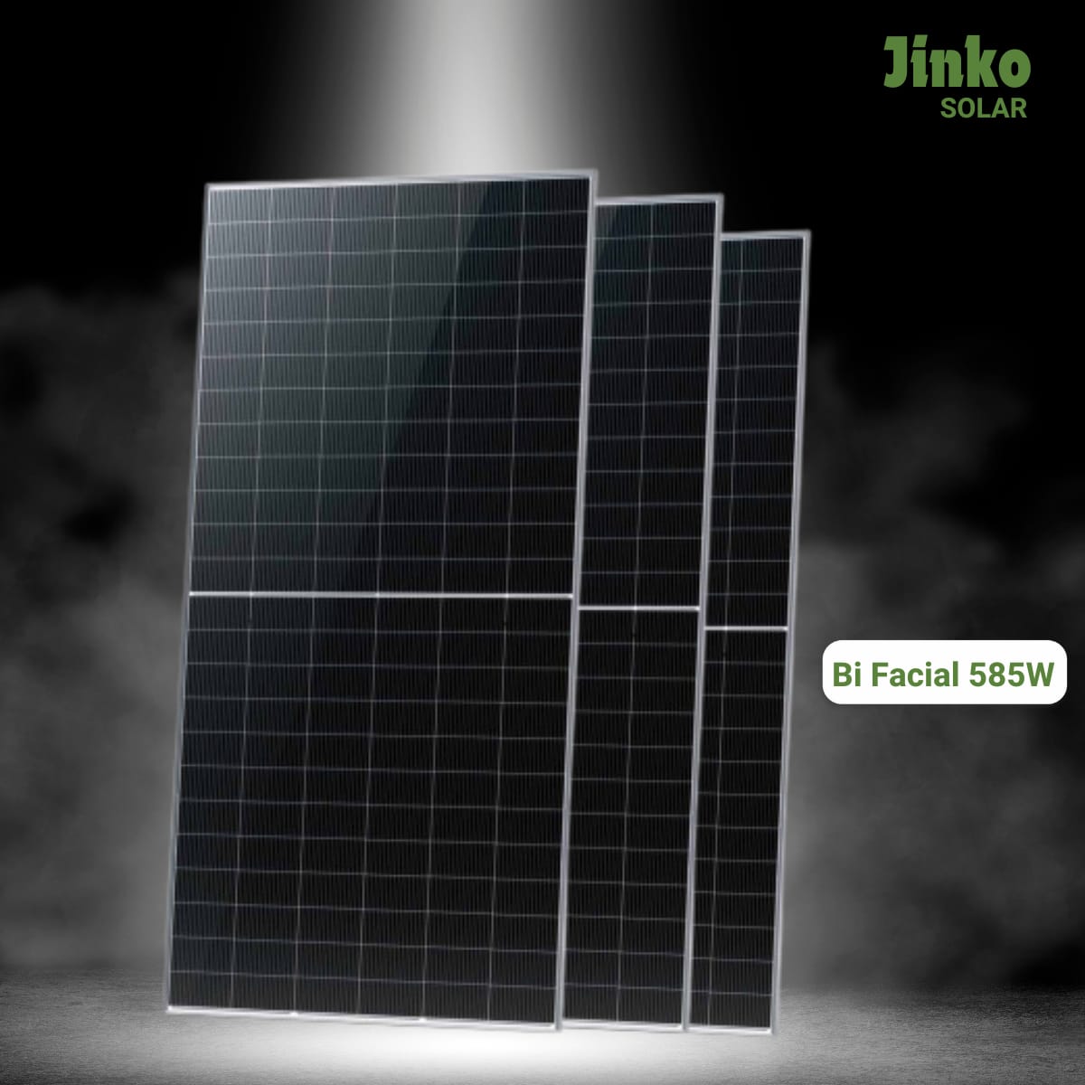 Jinko Bi-Facial Solar Panels